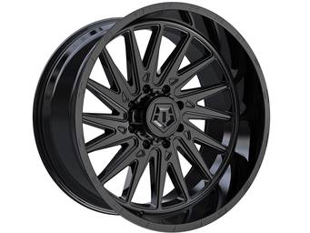 TIS Gloss Black 547 Wheels