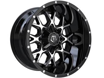 TIS Machined Gloss Black 549 Wheels