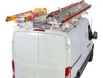 WEATHER GUARD Drop Down Van Ladder Rack