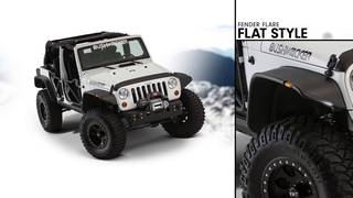 Bushwacker Fender Flares and Trail Armor for Jeeps