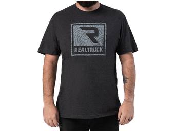 RealTruck Men's Block Topographic T-Shirt