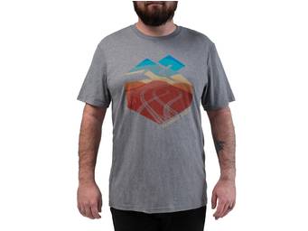 Rugged Ridge Men's Heather Grey Double R Roads T-Shirt