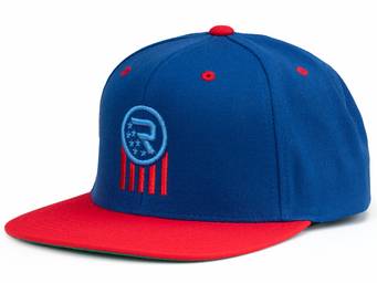 RealTruck Navy & Red Americana Snapback Cap