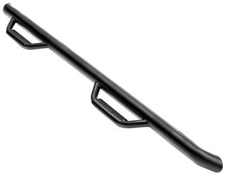 N-Fab Black Cab Length Nerf Bars Main Image Gallery 01